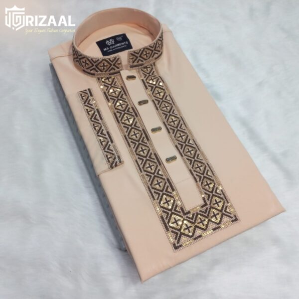 Stylish Embroidery Panjabi - Image 2